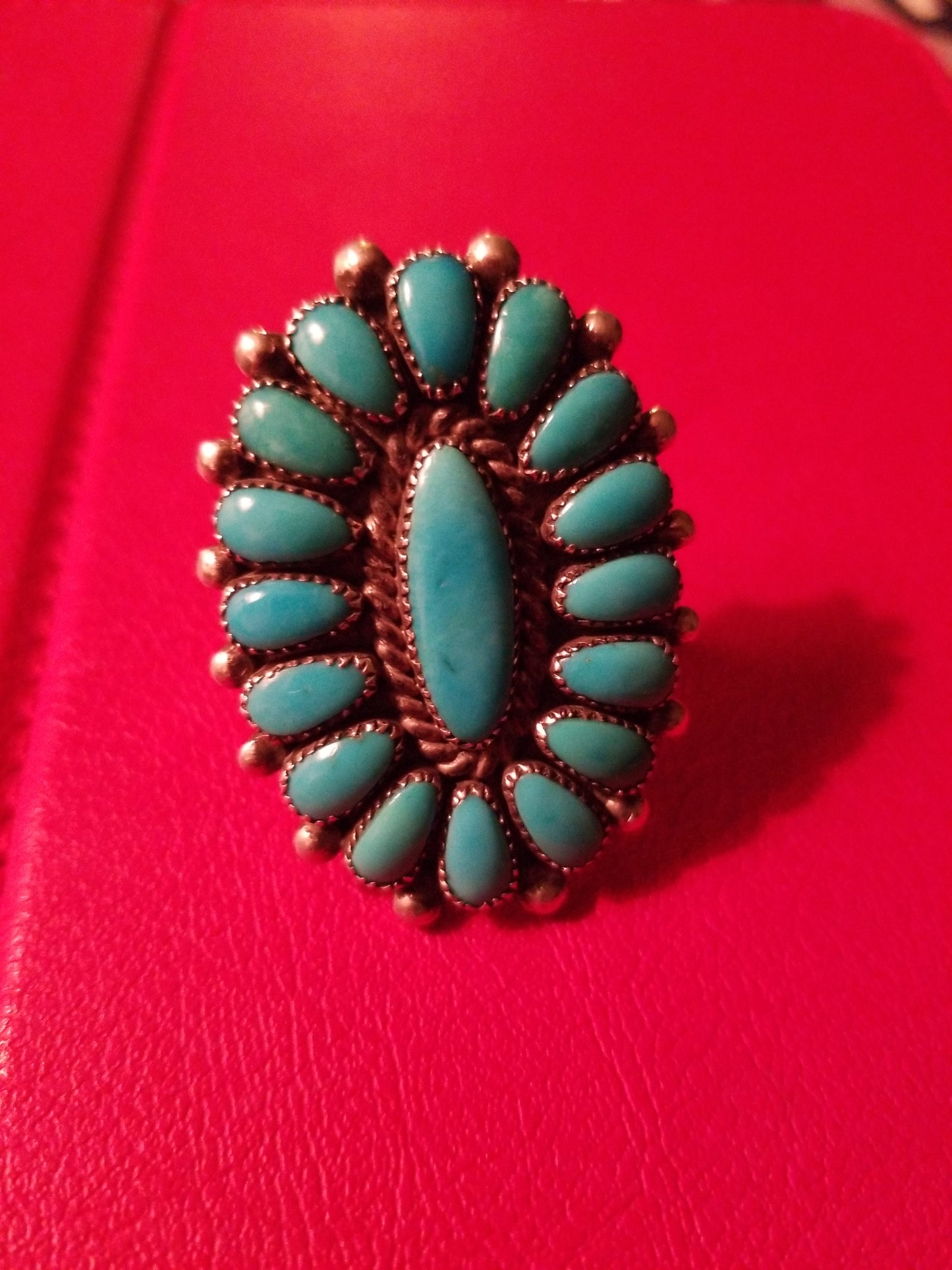 VINTAGE NAVAJO CLUSTER RING